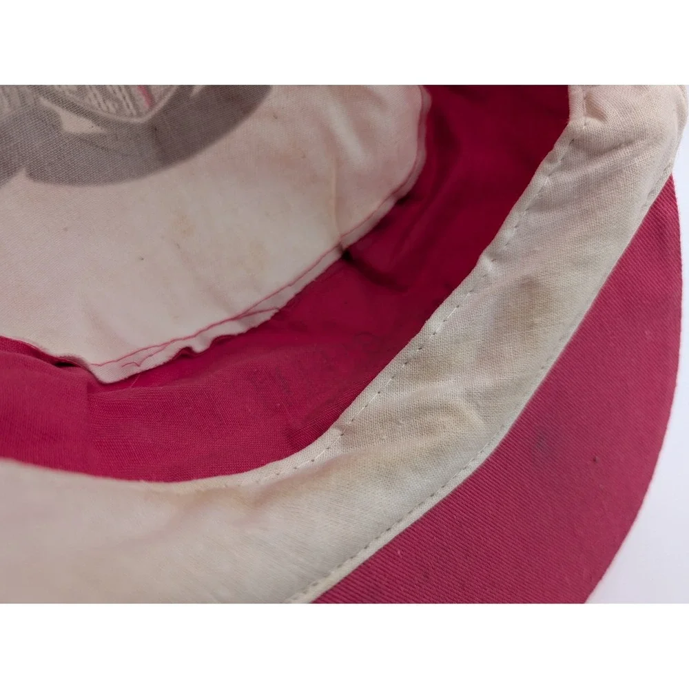 Vintage Circus Circus Hotel Casino Snapback Hat Pink White Las Vegas Reno Hat
